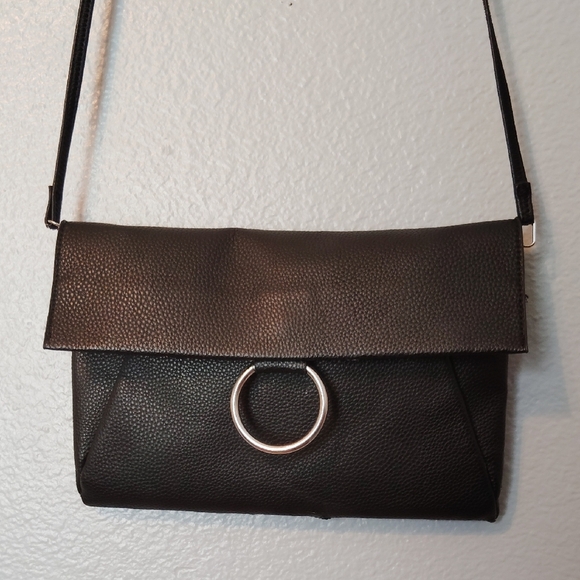 Carlos By Carlos Santana Envelope Front Ring Purse Black - Picture 1 of 16
